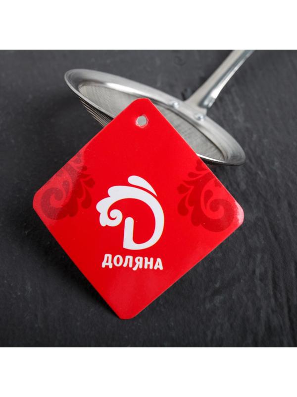 Сито для снятия пены Доляна «Металлик», 24×7,5 см