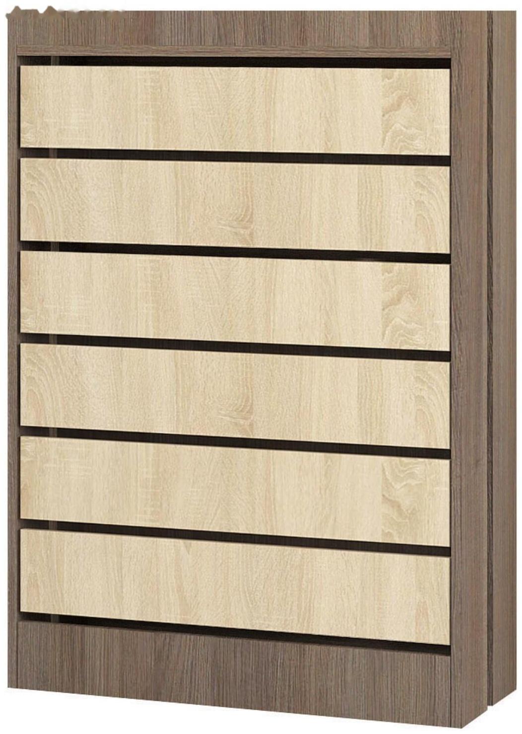 Обувница ЯПТ-2 Ямайка 700x271x1026 ясень шимо темный /дуб сонома