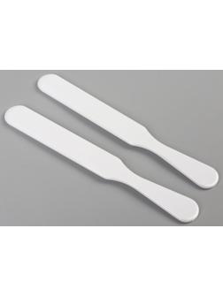 Шпатели для депиляции, пластиковые, 2 шт, 15 × 2 см, цвет белый
