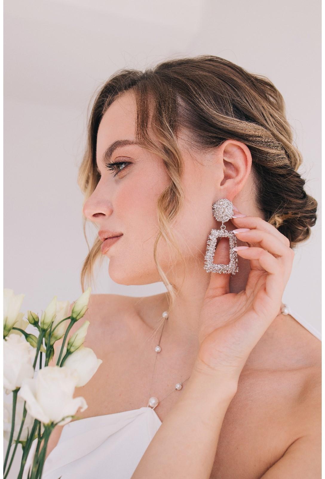 Серьги металл 