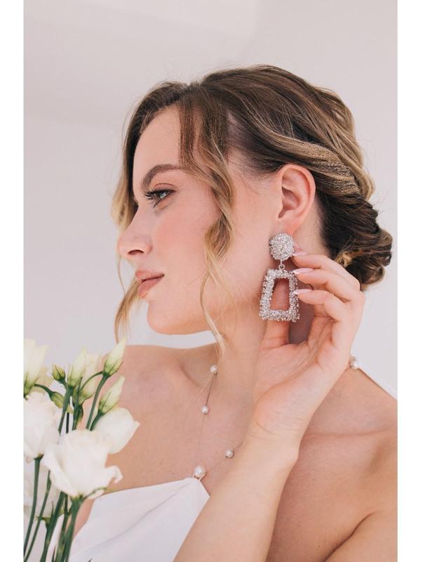 Серьги металл 