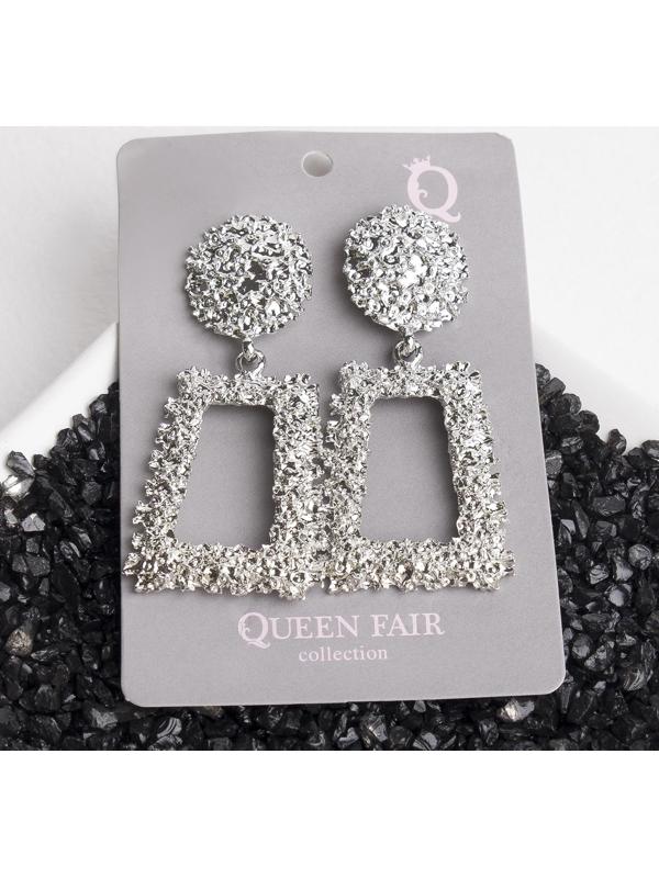 Серьги металл 