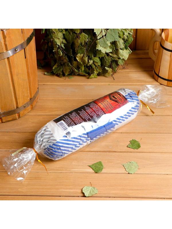 Валик из стружки можжевельника, маленький, 10×30 см  МИКС