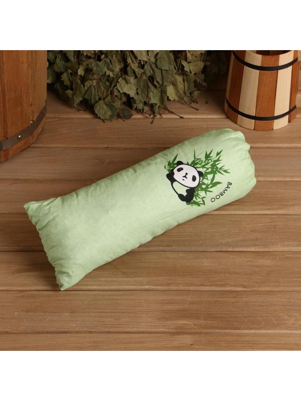 Валик из стружки можжевельника, маленький, 10×30 см  МИКС