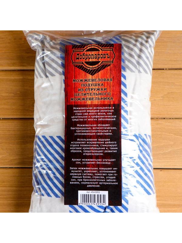 Фитоподушка из стружки можжевельника, маленькая, 15×25×6 см