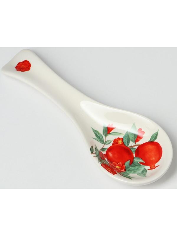 Подставка под ложку Доляна «Гранат», 22,3×7,1 см