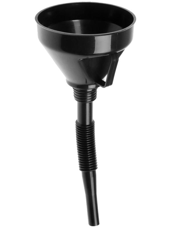 Воронка TORSO гофра для ГСМ с сеткой, разборная, диаметр 160 мм, высота 360 мм