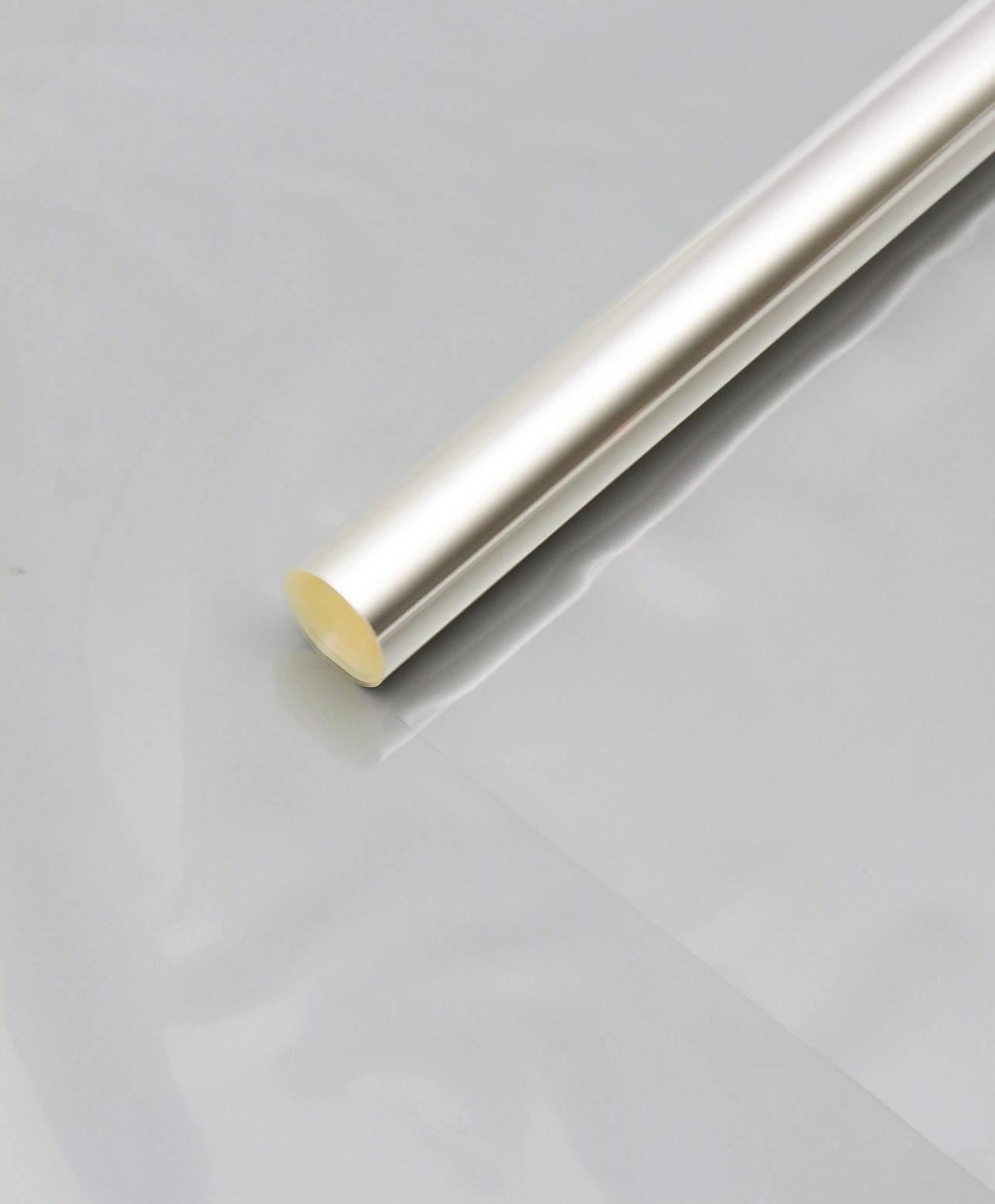 Пленка для цветов прозрачная 0,5 х 22 м, 400 г, 40 мкм