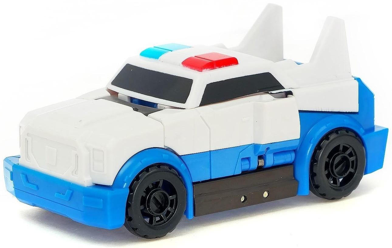 Робот «Полицейский», трансформируется одним движением