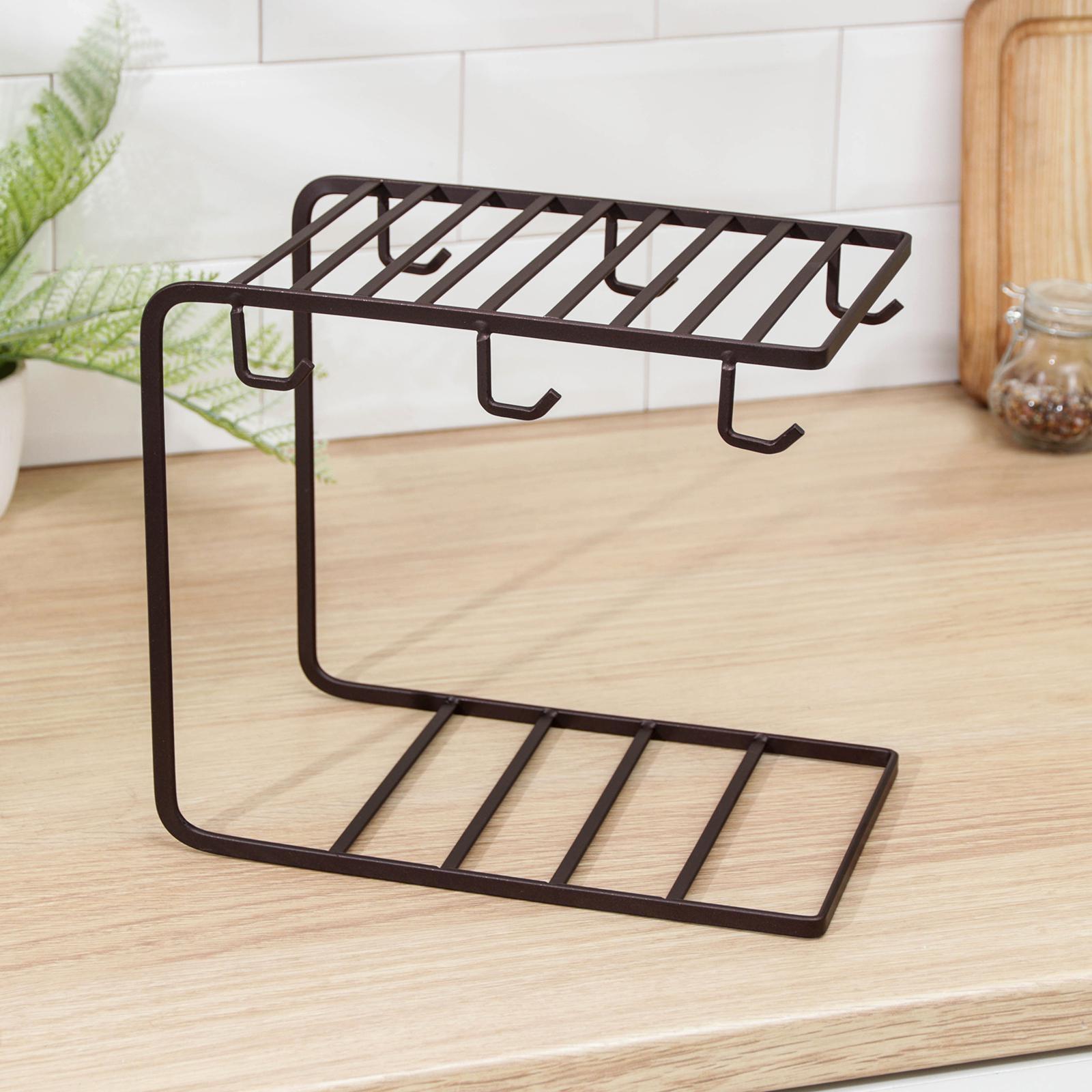 Подставка для чайного сервиза Доляна «Лофт», 24×15,3 см, цвет коричневый