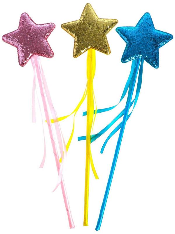 Карнавальный жезл «Звёздочка», цвета МИКС