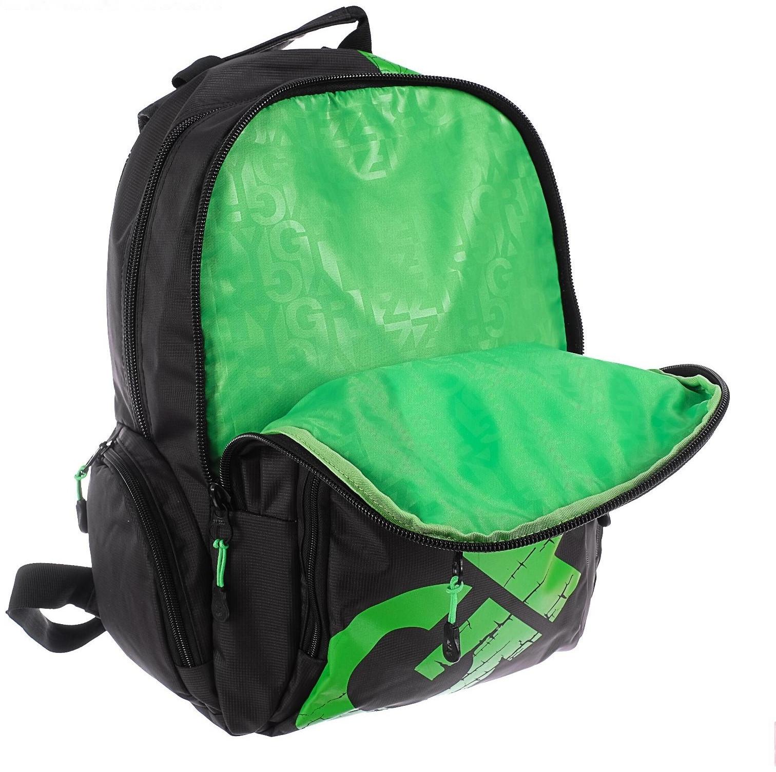 Рюкзак молодежный Grizzly, 42 х 30 х 22 см, эргономичная спинка