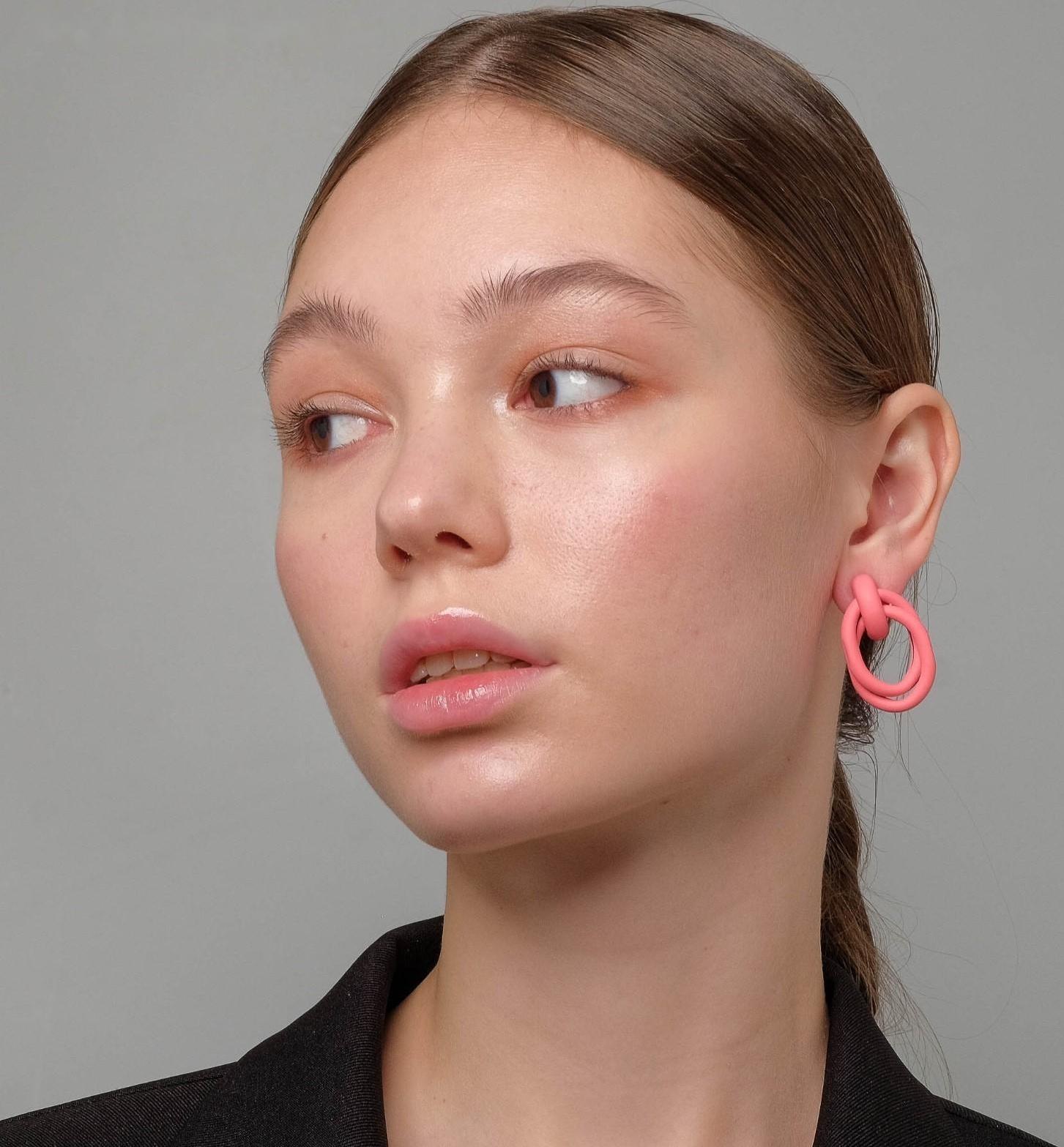 Серьги металл 