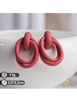 Серьги металл 