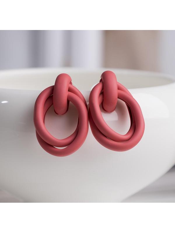 Серьги металл 