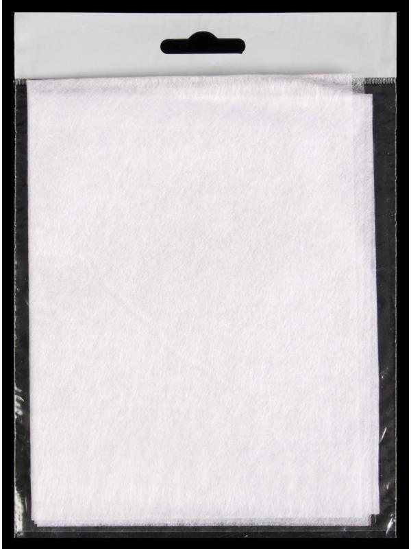 Паутинка клеевая, 32 гр/кв метр, 50 × 50 см, цвет белый