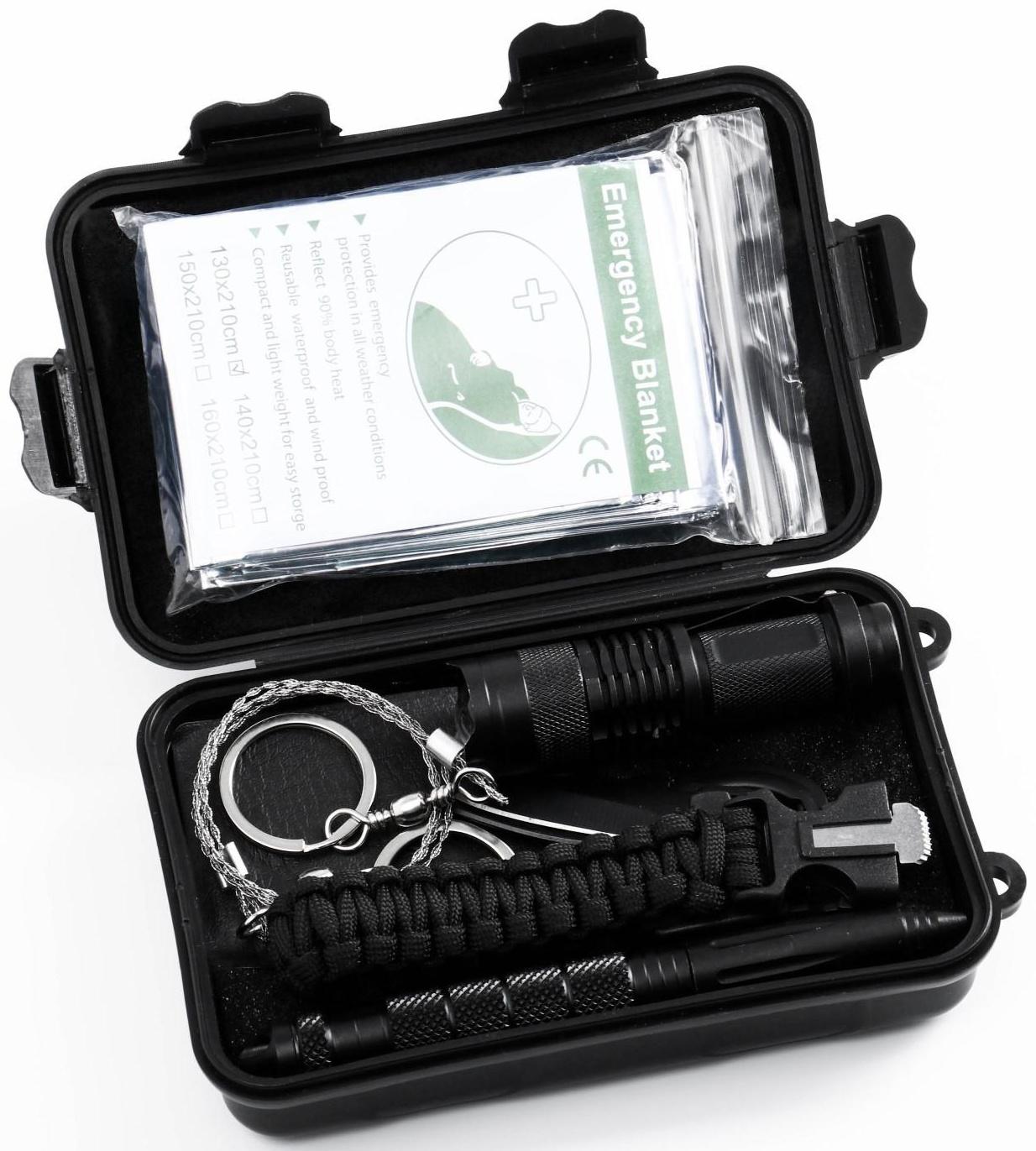 Набор для выживания в кейсе, 8 предметов