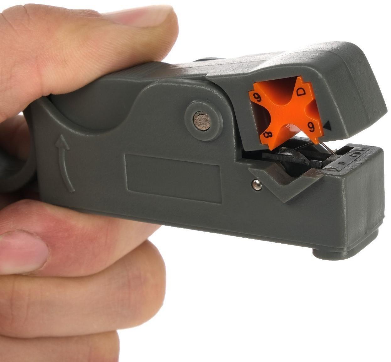 Стриппер TORSO для безопасной зачистки проводов 4-12 мм