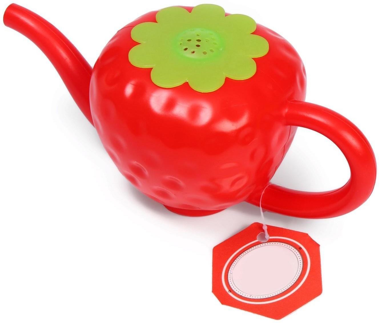 Лейка детская, 0.55 л, без рассеивателя, «Клубника»