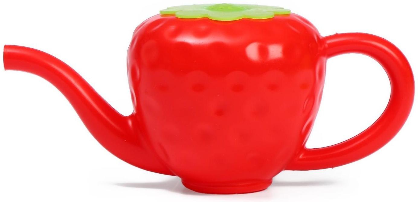 Лейка детская, 0.55 л, без рассеивателя, «Клубника»
