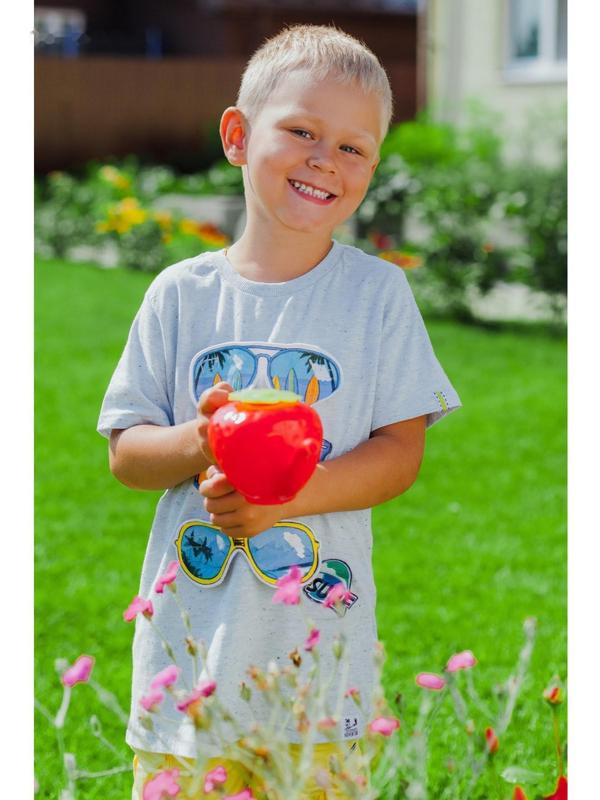 Лейка детская, 0.55 л, без рассеивателя, «Клубника»