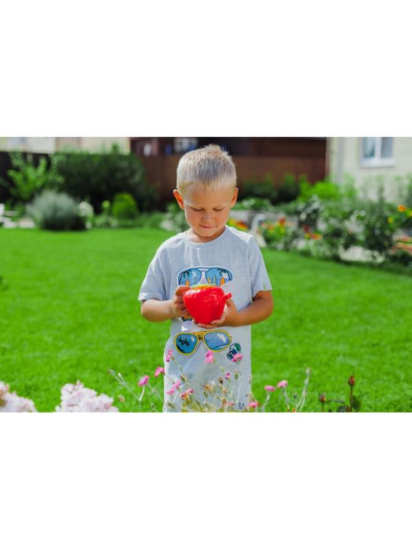 Лейка детская, 0.55 л, без рассеивателя, «Клубника»