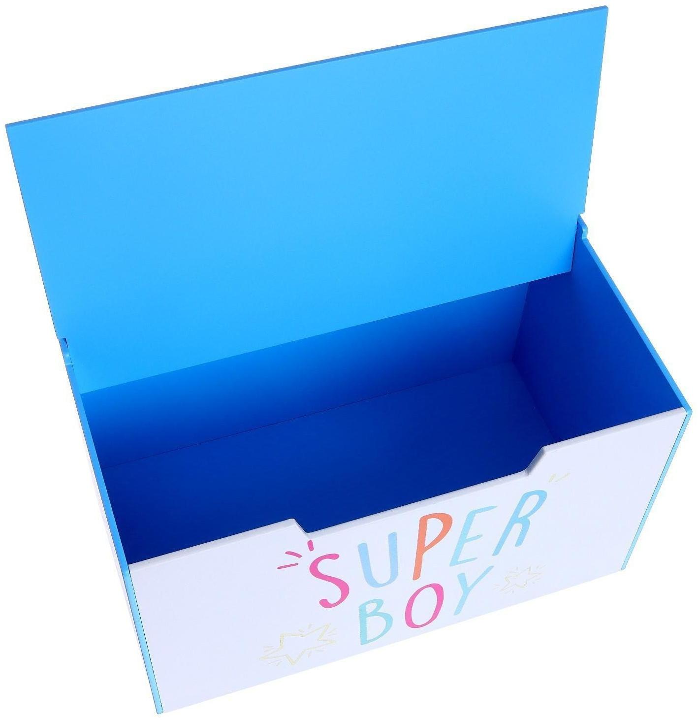 Контейнер-сундук с крышкой Super boy