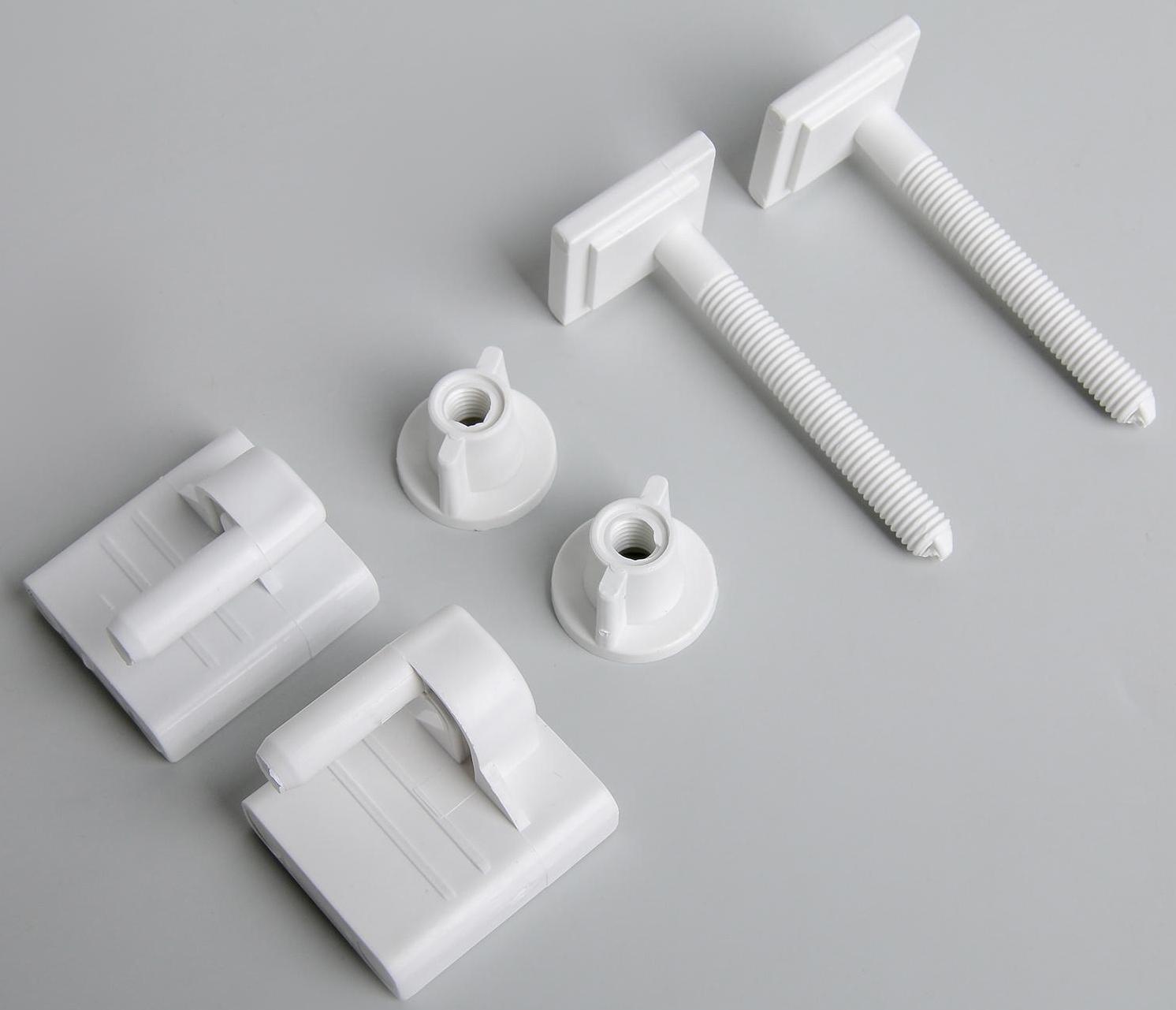 Сиденье для унитаза с крышкой «Лотос», цвет белый