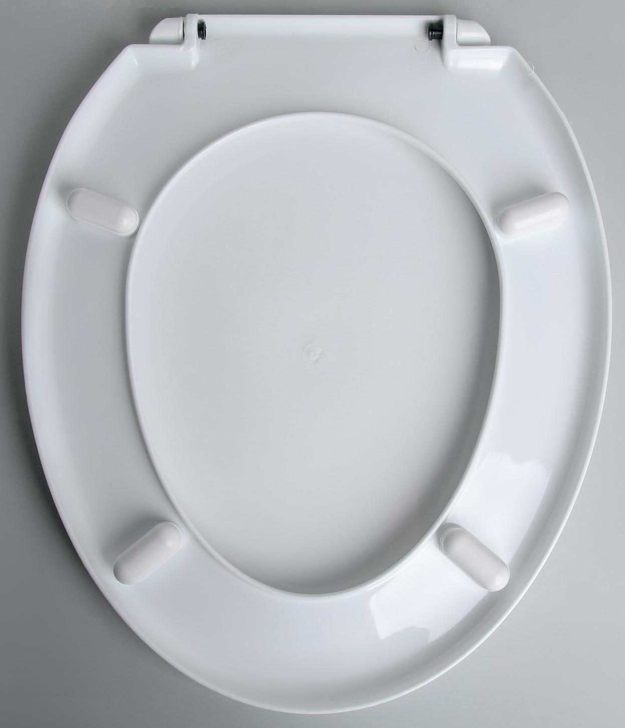 Сиденье для унитаза с крышкой «Лотос», цвет белый