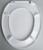 Сиденье для унитаза с крышкой «Лотос», цвет белый