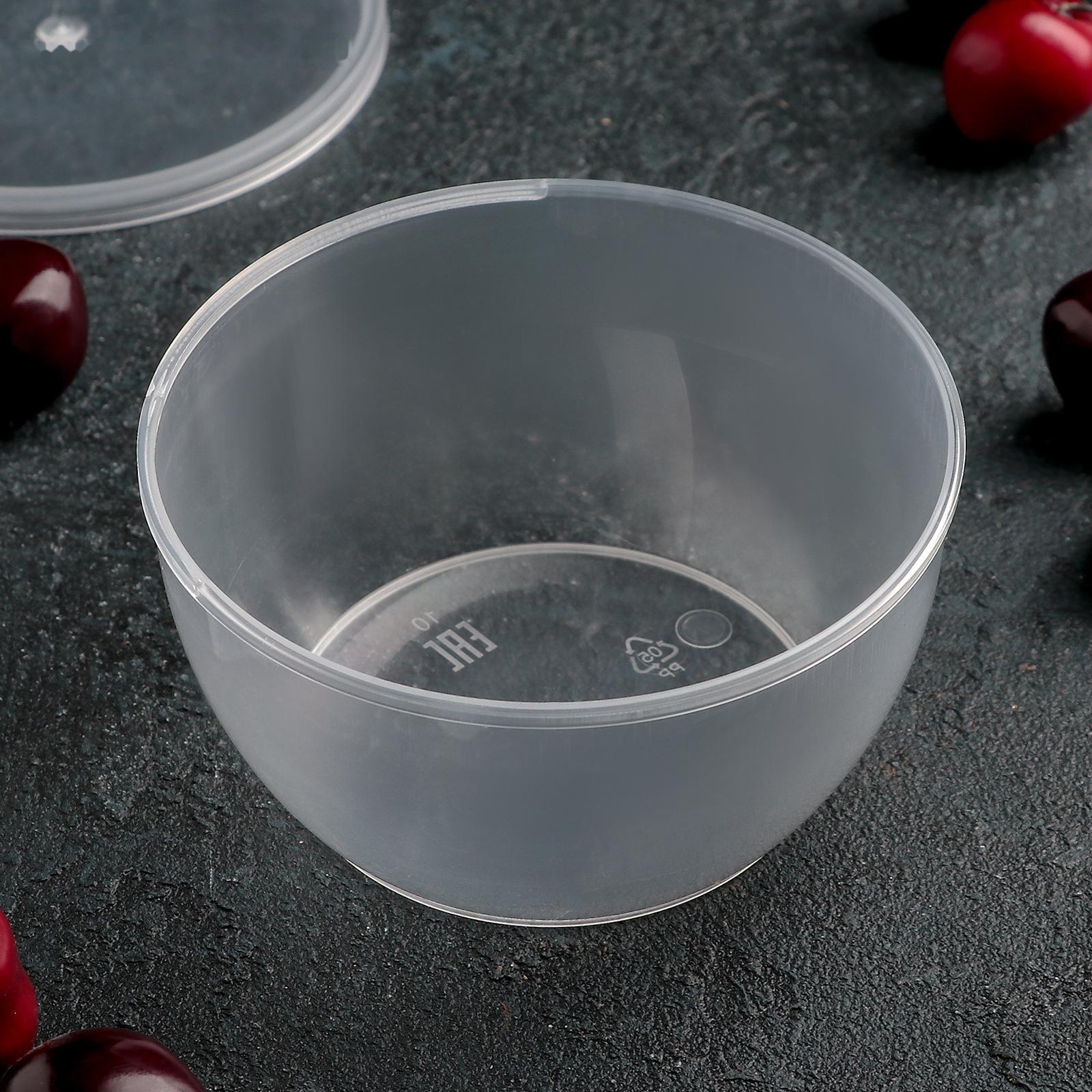 Банка «Супница», 360 мл, 360 шт/уп, цвет прозрачный