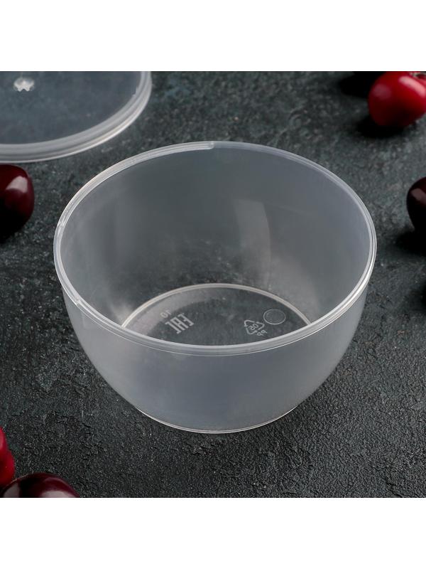 Банка «Супница», 360 мл, 360 шт/уп, цвет прозрачный