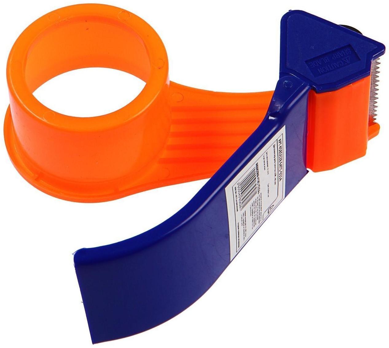 Диспенсер для скотча ЛОМ, пластиковый корпус, 48 мм