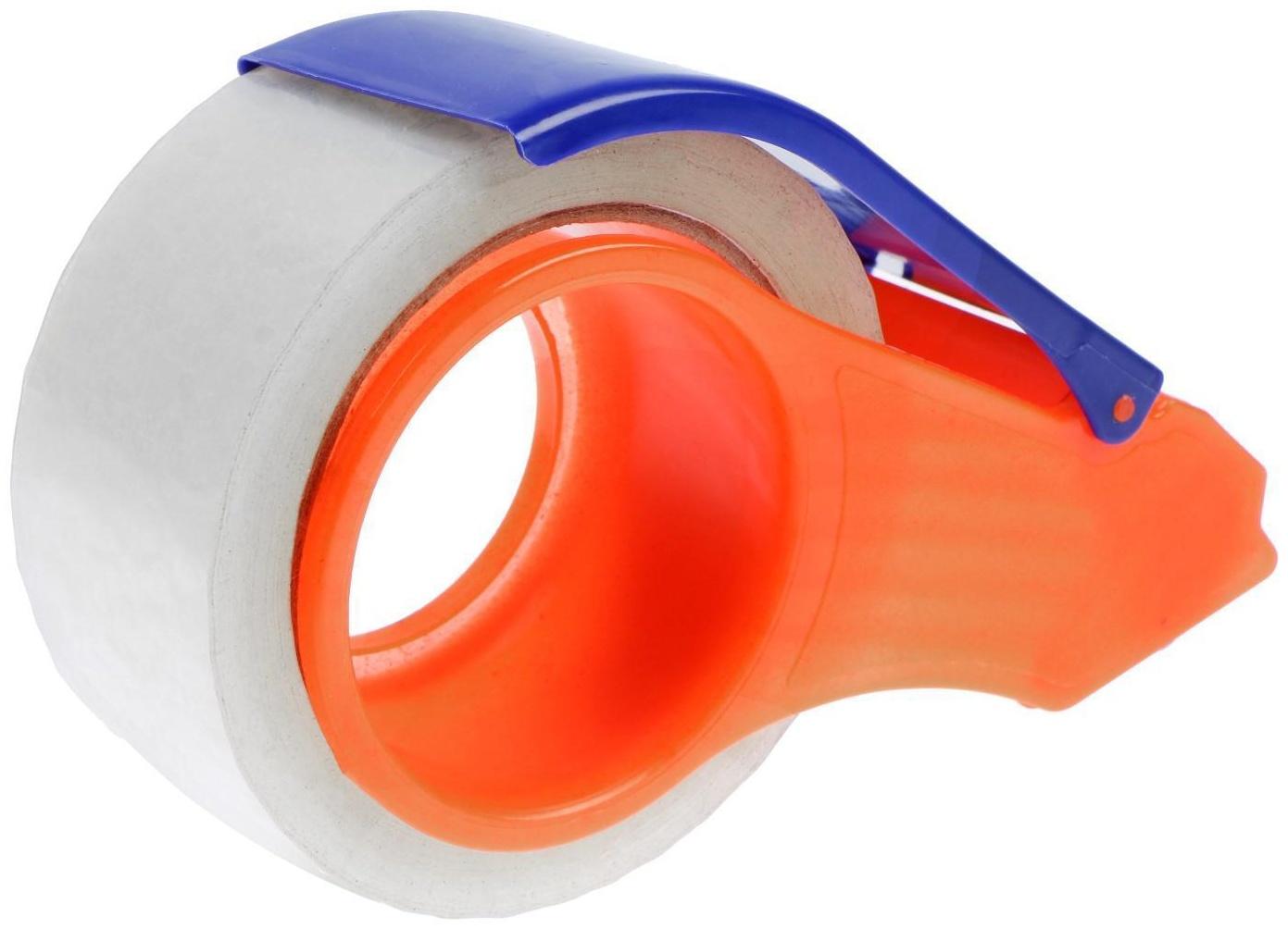 Диспенсер для скотча ЛОМ, пластиковый корпус, 48 мм