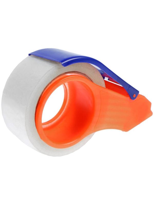 Диспенсер для скотча ЛОМ, пластиковый корпус, 48 мм