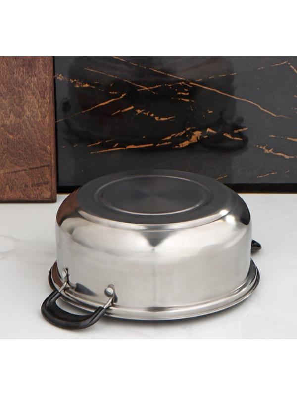 Кастрюля из нержавеющей стали Promo, 2,3 л, 22×9 см, с крышкой