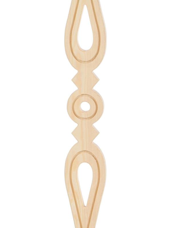 Балясина плоская сорт АВ 18х90х900 №3