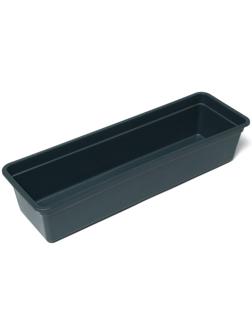 Ящик для рассады, 50 × 15 × 10 см, 5 л, чёрный, «Урожай-5»