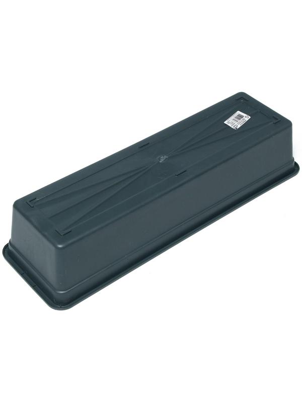 Ящик для рассады, 50 × 15 × 10 см, 5 л, чёрный, «Урожай-5»