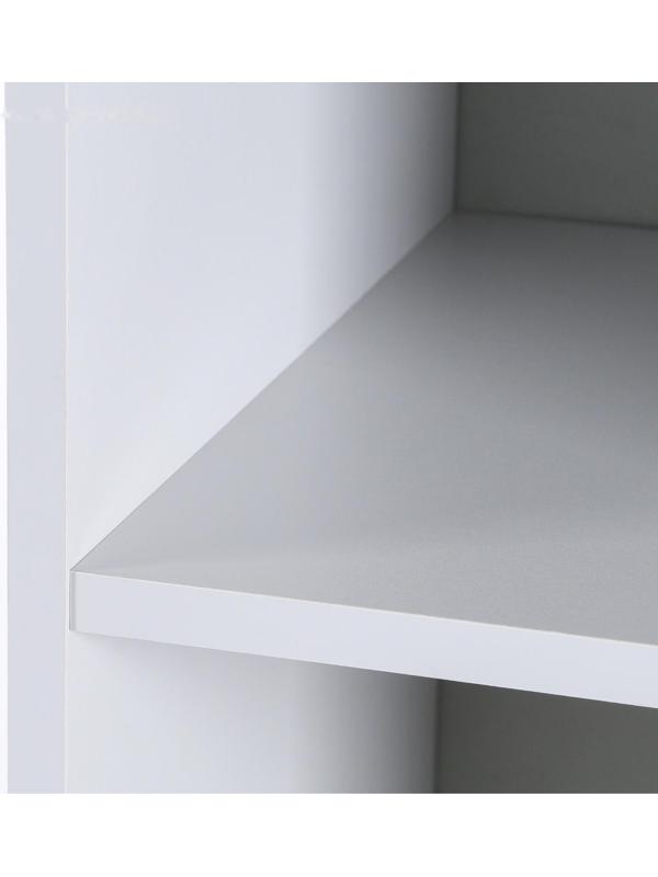 Шкаф-стеллаж 5-ти ярусный, 802х410х1994, Венге/Серый