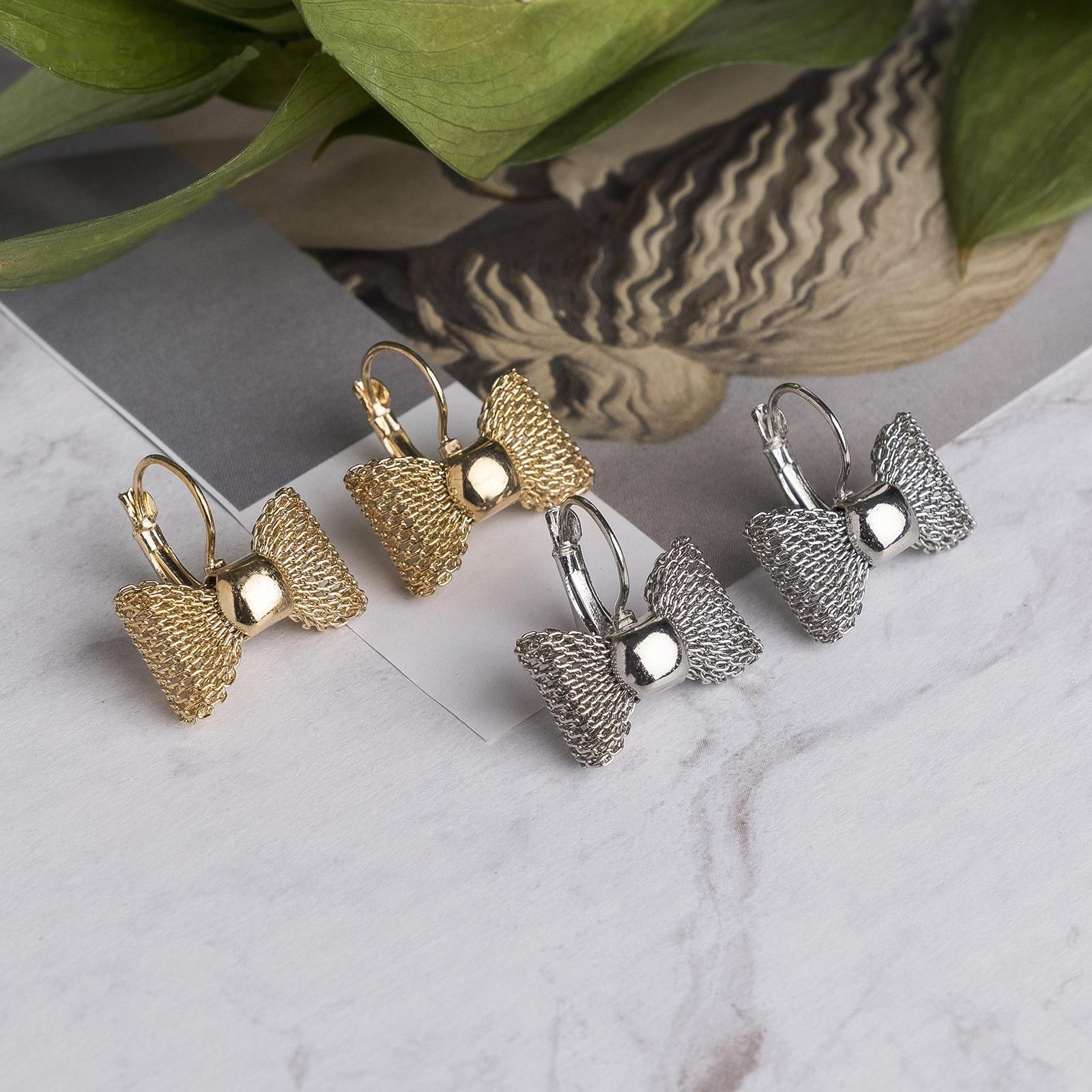 Серьги металл 