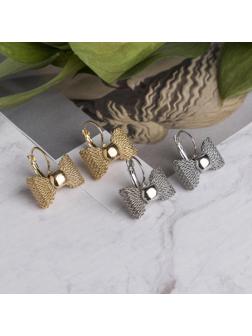 Серьги металл 