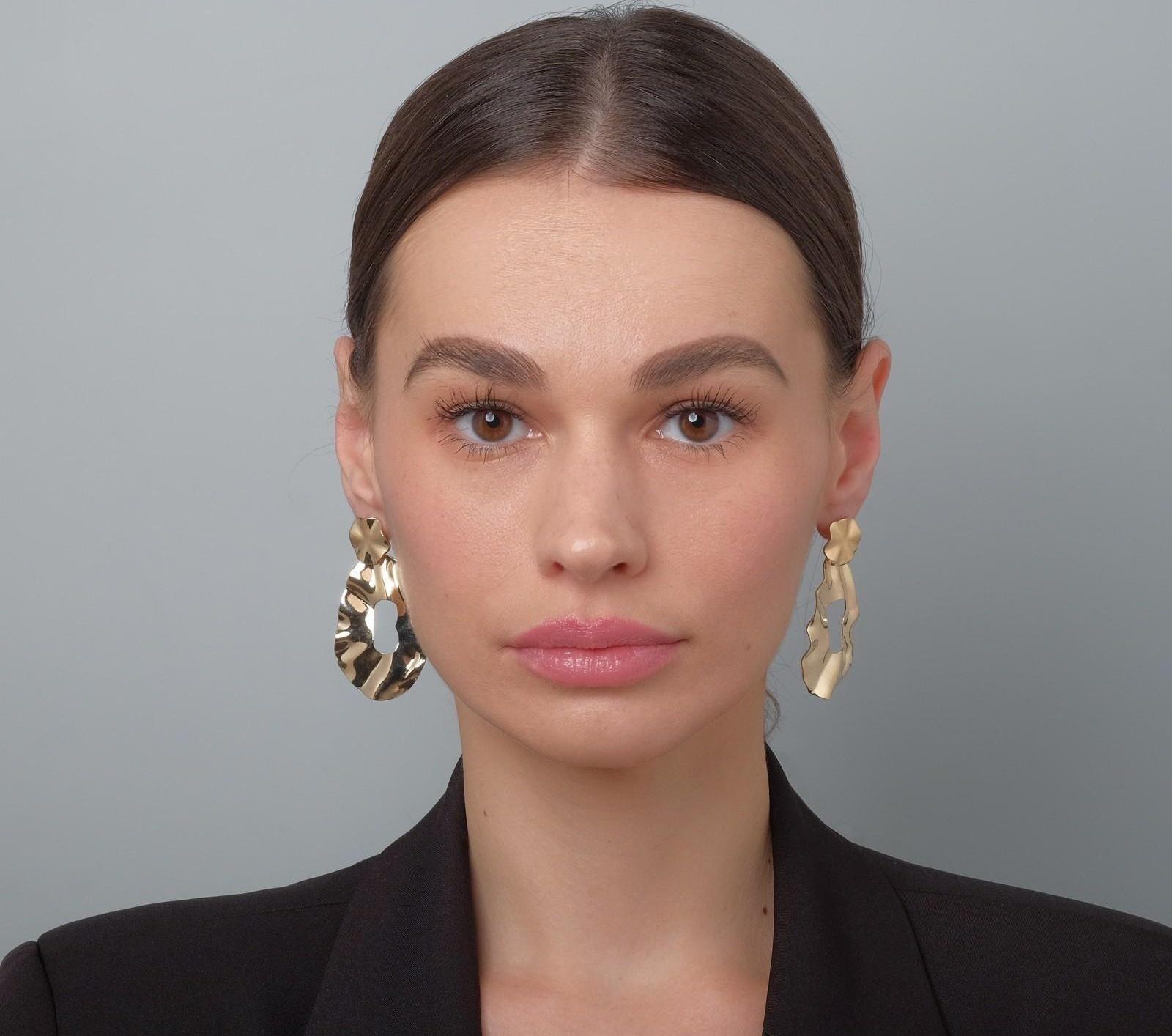 Серьги металл 