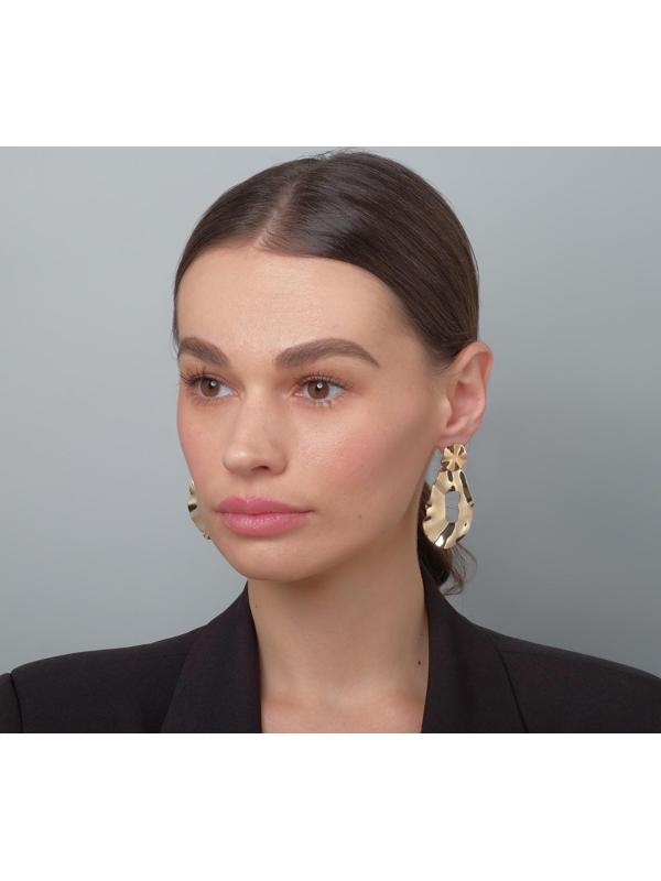 Серьги металл 