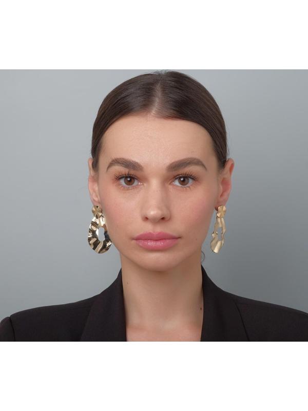 Серьги металл 