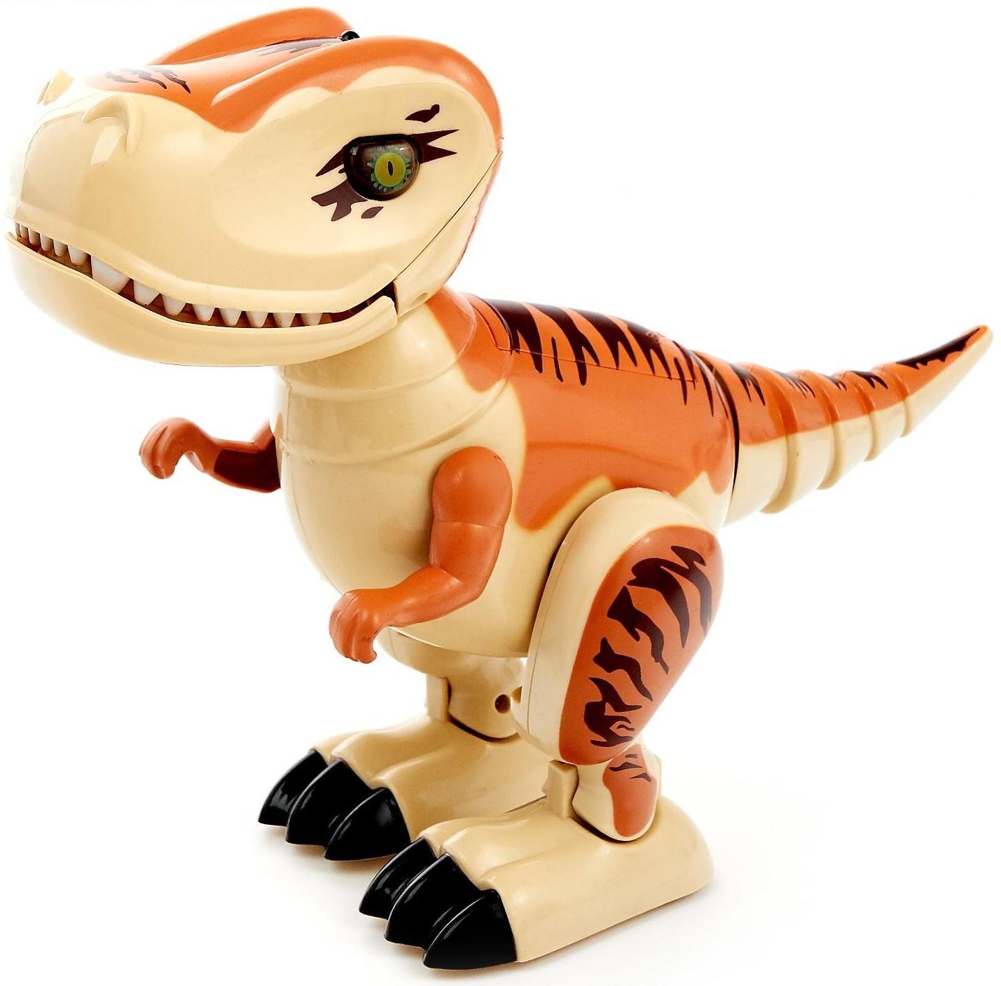 Динозавр радиоуправляемый «Робозавр», световые и звуковые эффекты, работает от батареек