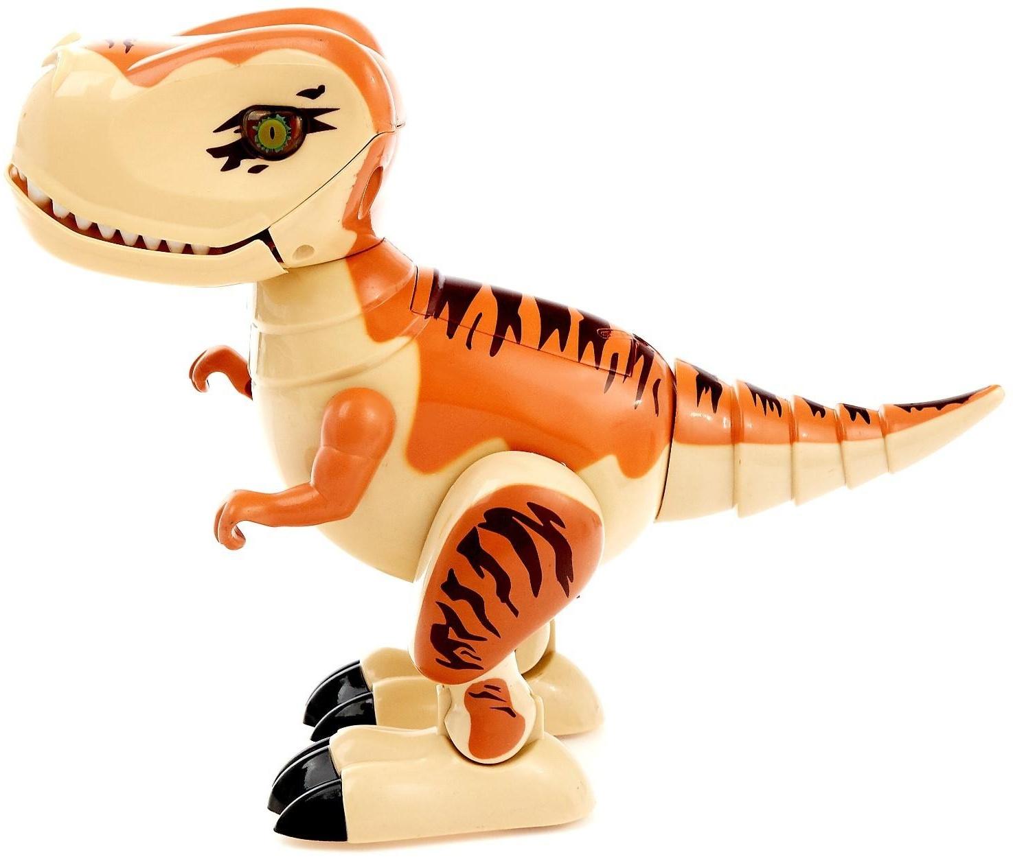 Динозавр радиоуправляемый «Робозавр», световые и звуковые эффекты, работает от батареек