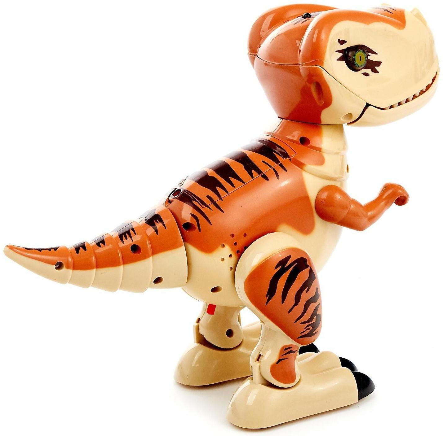 Динозавр радиоуправляемый «Робозавр», световые и звуковые эффекты, работает от батареек