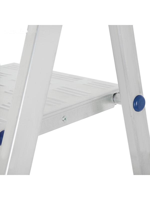 Стремянка ТУНДРА, алюминиевая, 7 ступеней, 1450 мм