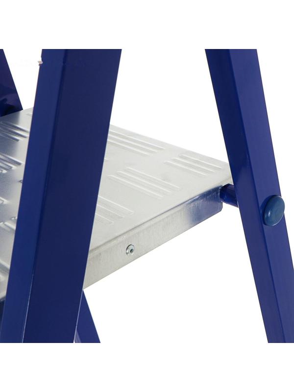 Стремянка ТУНДРА, металлическая комбинированная, 9 ступеней, 1880 мм